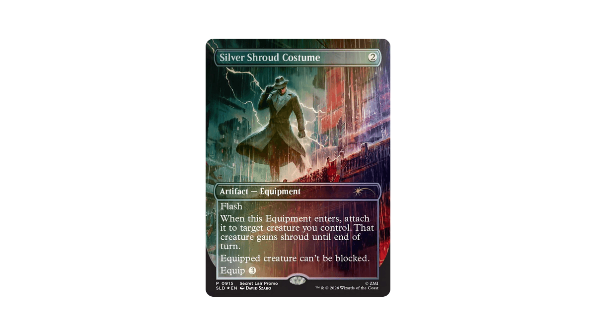 Fallout: Promo: Silver Shroud Costume