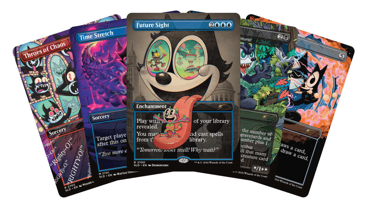 Secret Lair x Felix the Cat: Magic Bag of Tricks